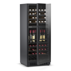 Двозонний винний холодильник зі скляними дверцятами без рамки Dometic E91FG